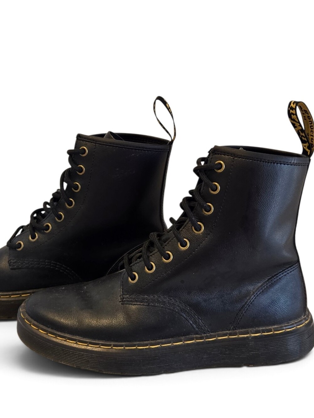 Doc Martens Zavala Combat Lace-up Ankle Boots AW004 Women’s US Size 8 (Mens 7)